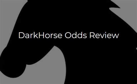 darkhorseodds|DarkHorse Odds Review: Best Software To Calculate .